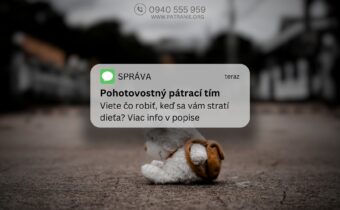 Čo robiť, keď sa mi stratí dieťa